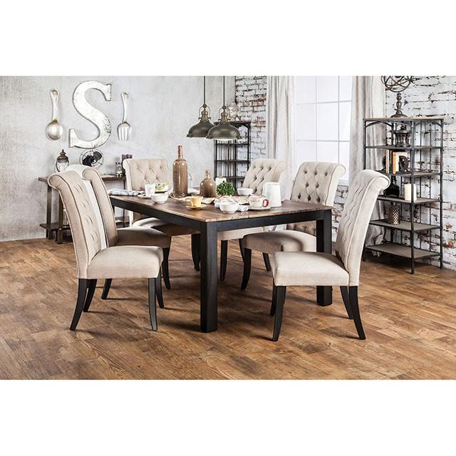 MARSHALL Rustic Oak Dining Table