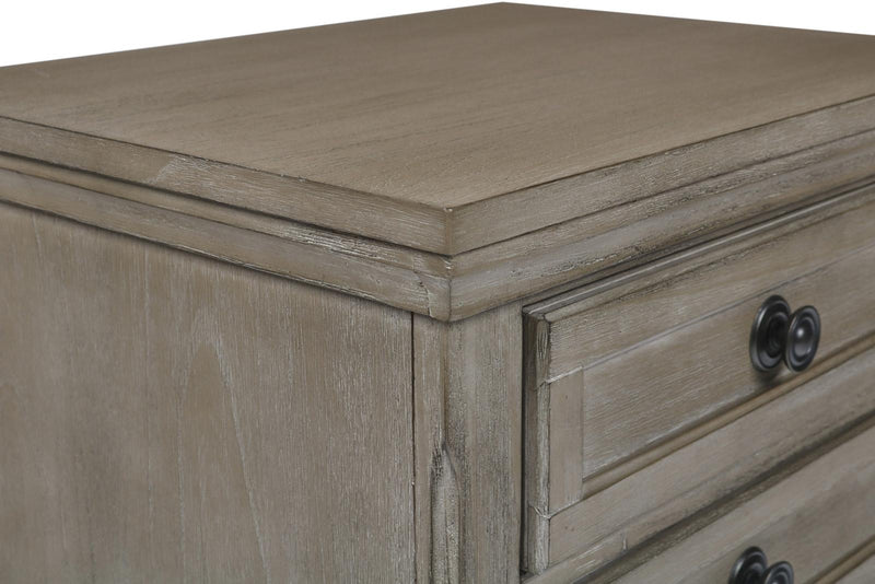 New Classic Furniture Allegra Youth Nightstand in Pewter